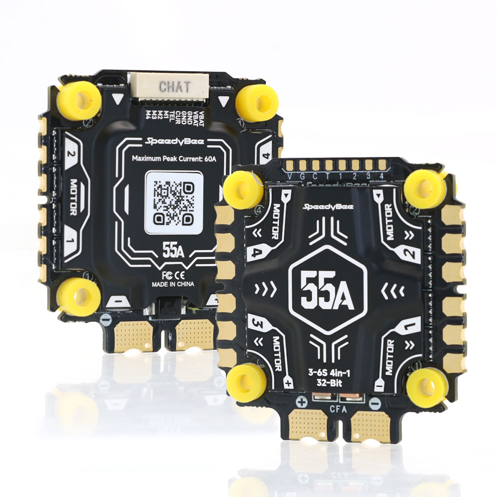 SpeedyBee F405 V5 OX32 55A 30x - Foxeer Reaper F4 128K 65A Esc reseña y precio
